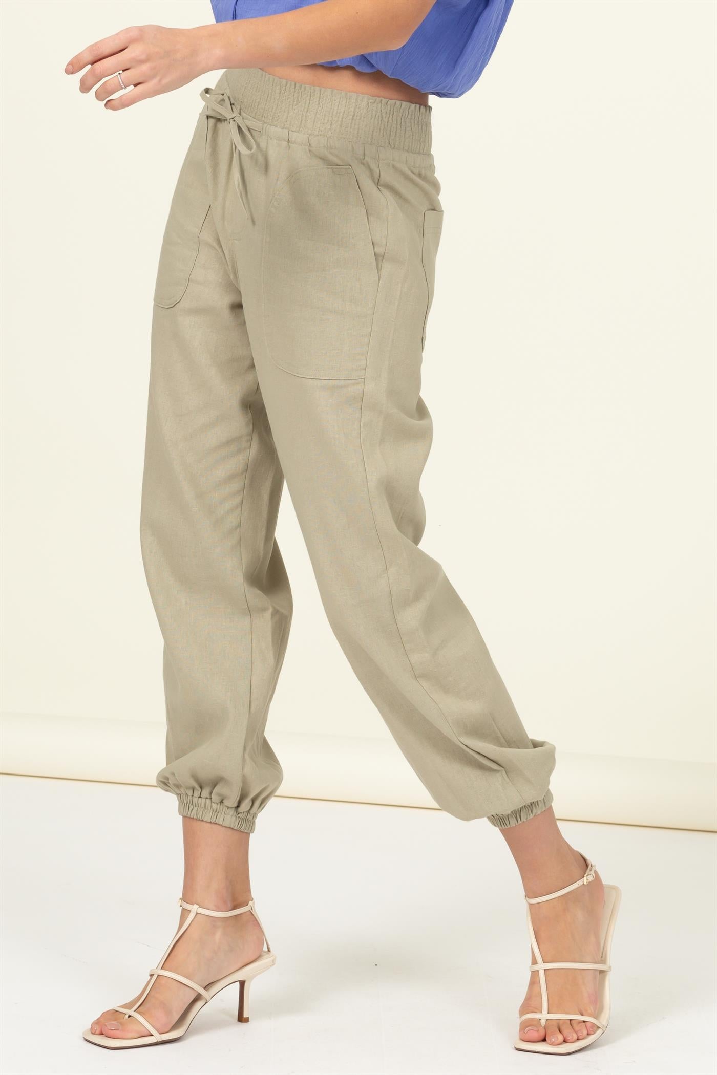 HERE FOR IT HIGH WAIST PANTS