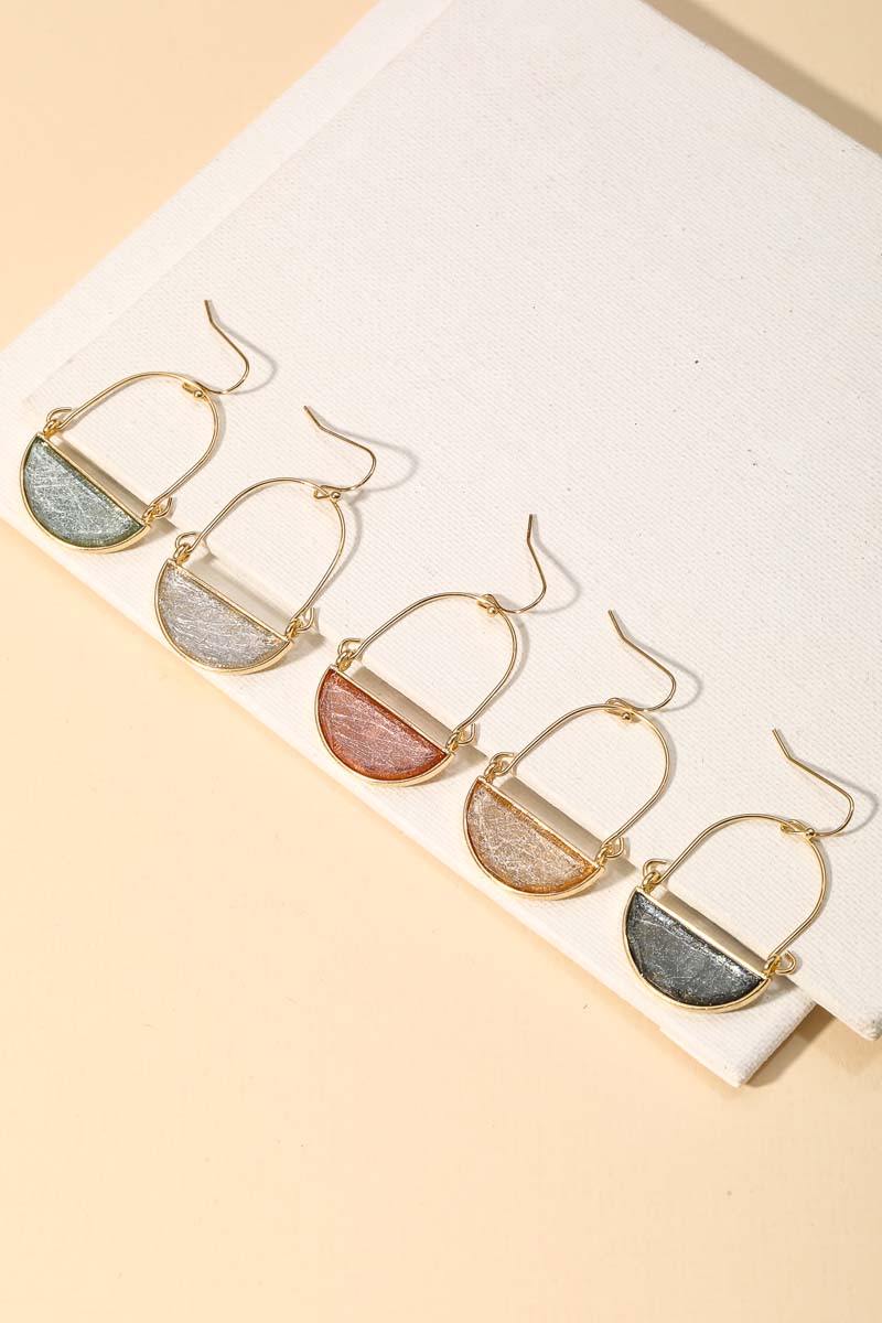 Stone Drop Earrings