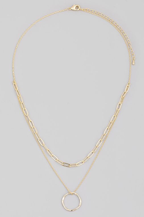 Full Circle Pendant Necklace