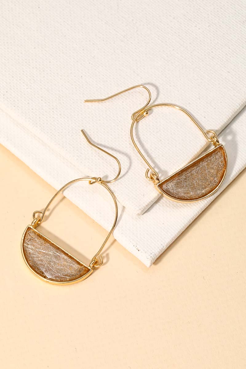 Stone Drop Earrings