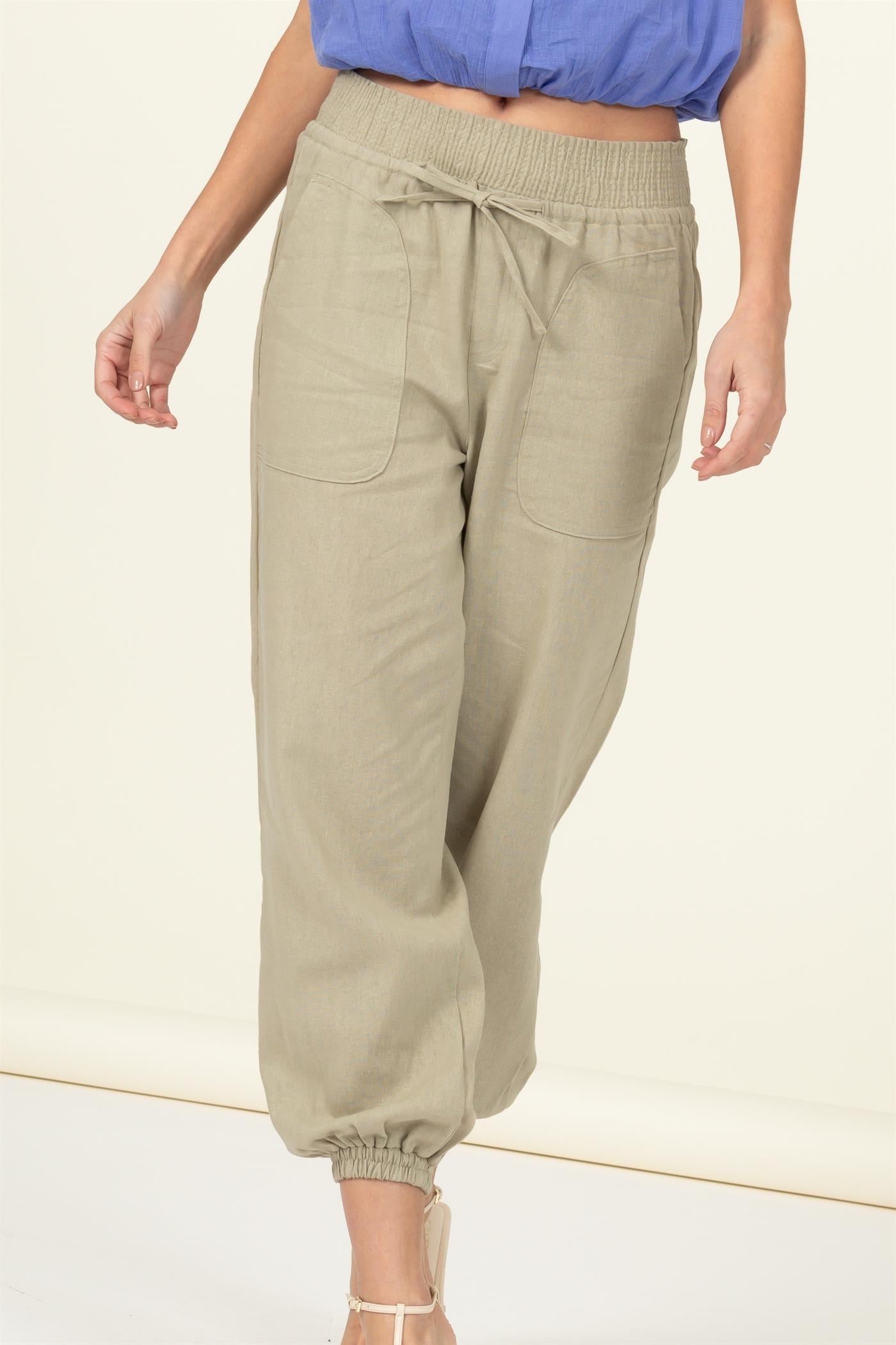 HERE FOR IT HIGH WAIST PANTS